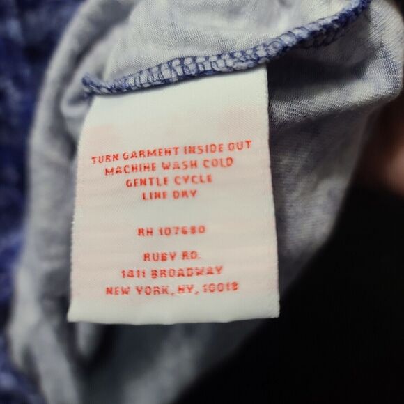 Ruby Rd Womens Top Multicolor Size XL Rayon Blend Stretch Long Sleeve - Picture 11 of 12